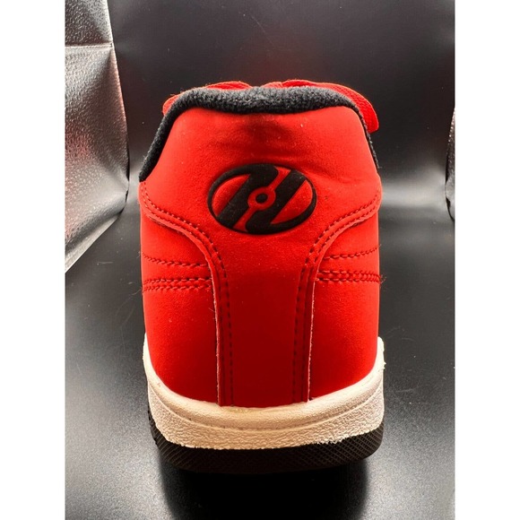 ✅️Mens HEELYS Size 8 WHEELED SKATE SHOES Red/Black/White HES10434❤️ - Picture 6 of 12